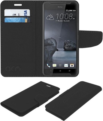 ACM Flip Cover for Htc One X9(Black, Cases with Holder, Pack of: 1)