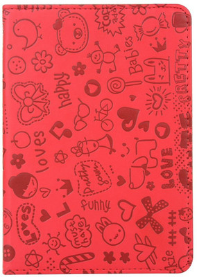 BeFunky Book Cover for Apple iPad Mini, Apple iPad Mini 3, Apple iPad Mini 2(Red)