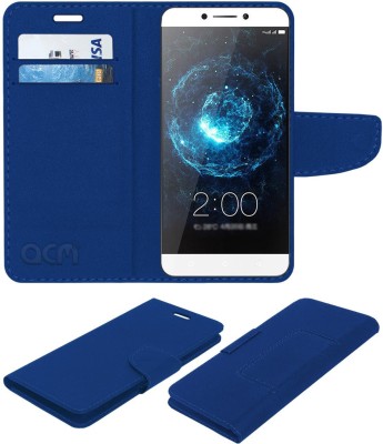 ACM Flip Cover for LeEco Le Max2(Blue, Cases with Holder, Pack of: 1)