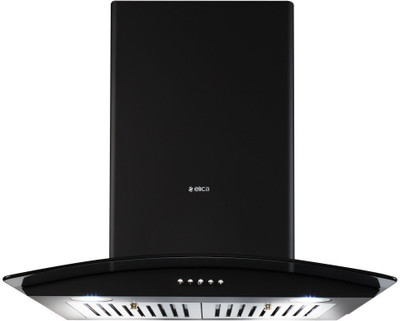

Elica Kitchen Chimney 60 cm 1100 M3/H (TCG BF 60 Nero) Wall Mounted Chimney(Black 1100 CMH)