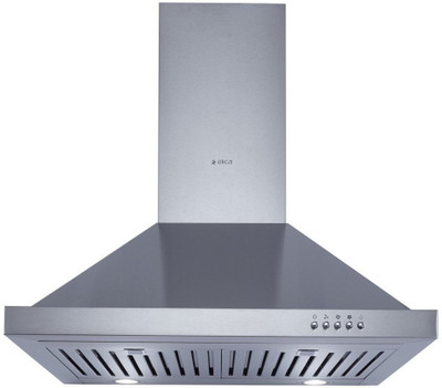 

Elica Kitchen Chimney Push Button Control with Baffle Filter 60 cm, 1100 m³/hr (SH 260 BF, Stainless Steel) Wall Mounted Chimney(Silver 1100 CMH)