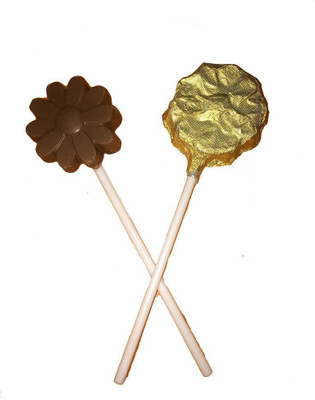 

Swankit's Homemade Flower Shape Candy Lolipop Milk Chocolate 120 g Crackles(120 g)