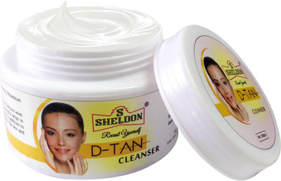 

Sheldon Professional D-TAN Cleanser cum Tan removal cream with Rose extract & lemon(100 g)