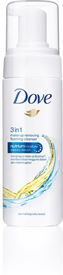 

Dove 3 in 1 Make-up Removing Foaming Cleanser(150 ml)