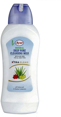 

Ayur Herbal Deep Pore Cleansing Milk With Aloe Vera(1000 ml)