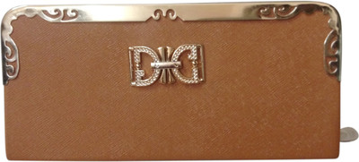 

Haryana Craft Casual Brown Clutch