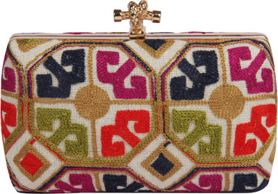 

Sunbeams Formal Multicolor Clutch