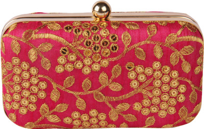 

Balee Fashions Party Pink Clutch