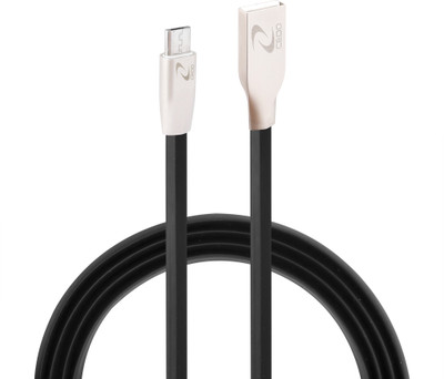 

CEDO Branded 1m long Aluminium Plug USB Cable(Black)