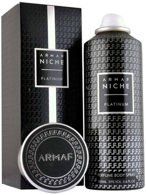 

Armaf Niche Platinum Perfume Bodyspray - 200ml (6.6oz) Perfume Body Spray - For Men & Women(200 ml)