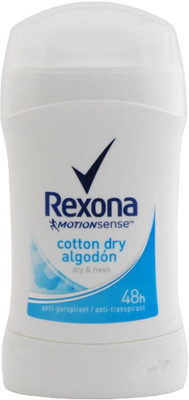 

Rexona Motionsense Cotton Dry Algodon Anti-perspirant - 40ml Deodorant Stick - For Men & Women(40 ml)