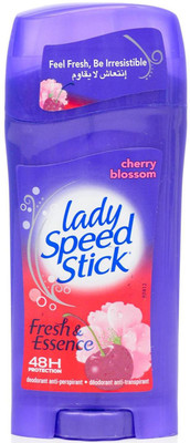 

Lady Speed Stick Fresh & Essence Deodorant Stick, Cherry Blossom - 65g Deodorant Stick - For Women(65 g)