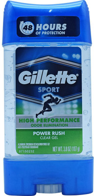 

Gillette Sport Sport Power Rush Clear Gel - 107g (3.8oz) Deodorant Gel - For Men & Women(107 g)