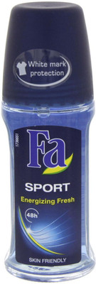 

Fa Sport Enerizing Fresh Anti-Perspirant - 50ml Deodorant Roll-on - For Men & Women(50 ml)