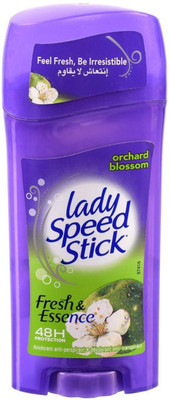 

Lady Speed Stick Fresh & Essence Deodorant Stick, Orchard Blossom - 65g Deodorant Stick - For Women(65 g)