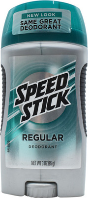 

Speed Stick Regular Deodorant - 85g (3oz) Deodorant Stick - For Men & Women(85 g)