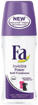 

Fa Invisible Power Soft Freshness Anti-Perspirant - 50ml Deodorant Roll-on - For Men & Women(50 ml)