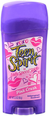 

Lady Speed Stick Teen Spirit Deodorant Stick, Pink Crush - 65g Deodorant Stick - For Women(65 g)