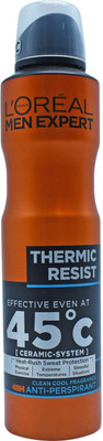 

L'Oreal Paris Men Expert Thermic Resist Anti-Perspirant - 250ml Deodorant Spray - For Men(250 ml)