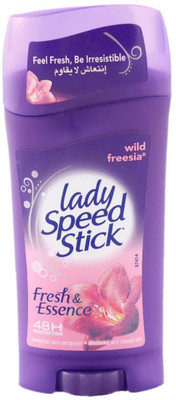 

Lady Speed Stick Fresh & Essence Deodorant Stick, Wild Freesia - 65g Deodorant Stick - For Women(65 g)