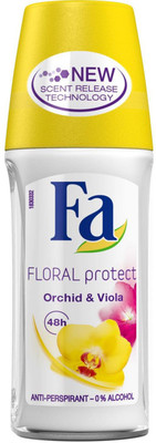 

Fa Floral Protect Orchid & Viola Anti-Perspirant - 50ml Deodorant Roll-on - For Men & Women(50 ml)