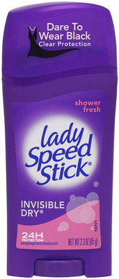 

Lady Speed Stick Invisible Dry Deodorant Stick, Shower fresh - 65g Deodorant Stick - For Women(65 g)