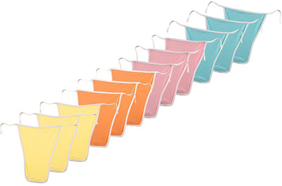 

Wonder Star premium quality Newborn Baby Diaper/ Nappies/Langot (Hoseiry), Pack of 12 - M(12 Pieces)