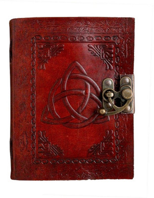 

SR Mart A6 Diary(Half Star Designed, Brown)
