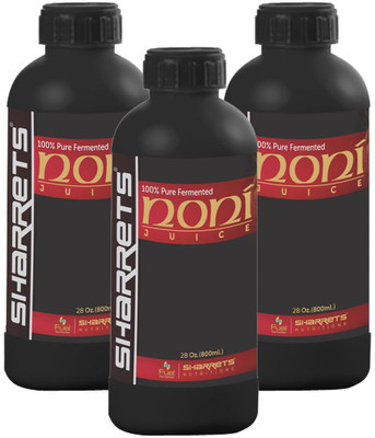 

SHARRETS NUTRITIONS 100% Pure Fermented Noni Juice : PACK OF 3(3 x 800 ml)