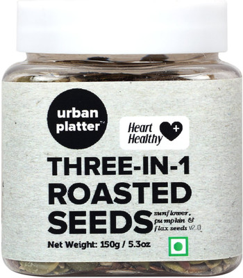 

Urban Platter Sunflower Seeds, Pumpkin Seeds, Roasted Flax Seeds(150 g)