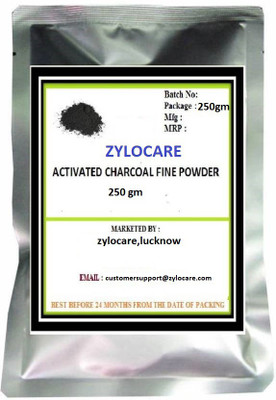 

ZYLOCARE Activated Charcoal Powder For Face Mask , Black Head remover Mask(250 g)