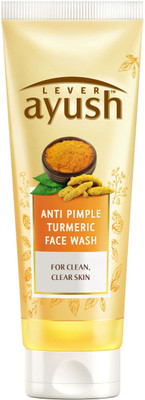 

Lever Ayush Anti Pimple Turmeric Face Wash(80 g)