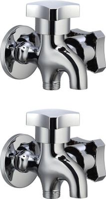 

Parryware G0234A1 Jade Two Way BIB Cock (Pack of 2) Bib Tap Faucet(Wall Mount Installation Type)