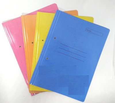 

A-Mart™ Laminated Cardboard Cobra Spring File(Set Of 20, Assorted)