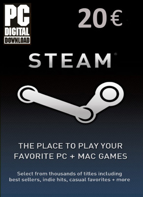 

Steam Gift Card 20 EUR for PC