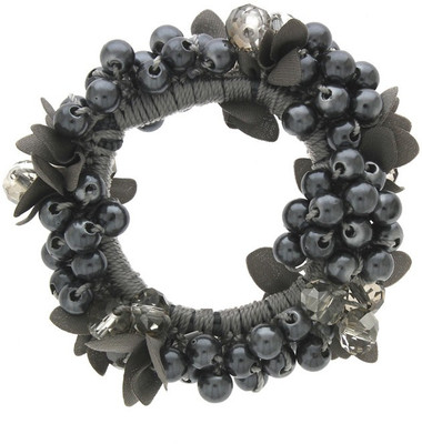 Anuradha Art Jewellery Rubber Band Rubber Band(Grey)