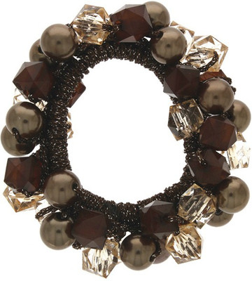 

Anuradha Art Jewellery Rubber Band Rubber Band(Brown)