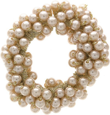 

Anuradha Art Jewellery Rubber Band Rubber Band(White)