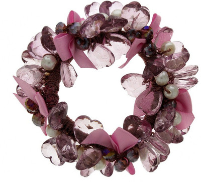 

Anuradha Art Jewellery Rubber Band Rubber Band(Purple)