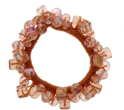 

Anuradha Art Jewellery Rubber Band Rubber Band(Brown)