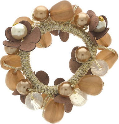 

Anuradha Art Jewellery Rubber Band Rubber Band(Brown)