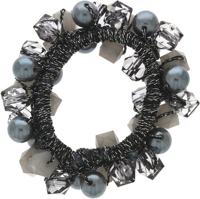 Anuradha Art Jewellery Rubber Band Rubber Band(Grey)
