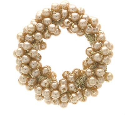 

Anuradha Art Jewellery Rubber Band Rubber Band(White)