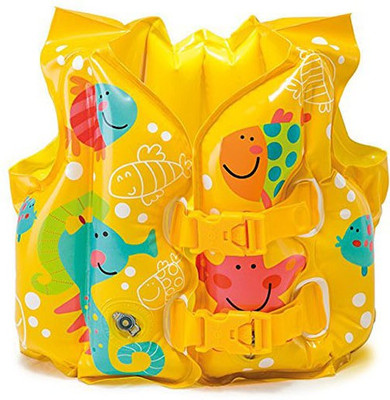

SWASH Tropical Buddies Swim Vest for 3-5 year Kids Inflatable Pool Accessory(Yellow)