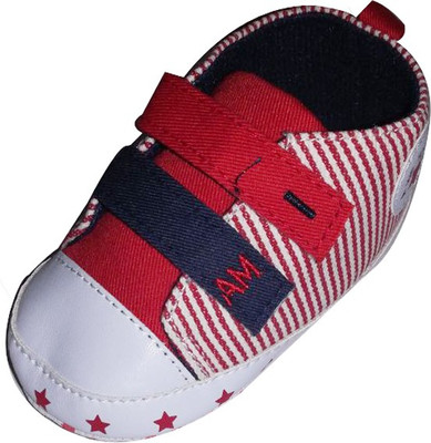 

Instabuyz Boys & Girls Velcro Sneakers(Red