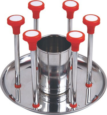 

Nestwell MAGIC SLICER WITH GLASS STAND KITCHEN TOOL SET Chopper(1-MAGIC SLICER, 1-GLASS STAND), Multicolor