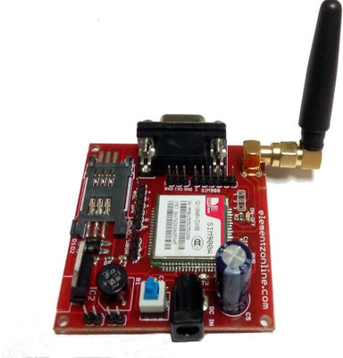 

Robocraze SIM900A_GSM_MODEM Sim900A Gsm Modem Module with Sma Antenna(Black, Red)