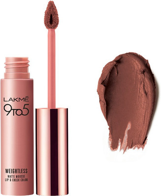 

Lakme 9 to 5 Weightless Mousse Lip & Cheek Color(Coffee Lite)