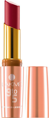 

Lakme 9 to 5 Creaseless Creme Lip Color(CP10 Wine Order, 3.6 g)