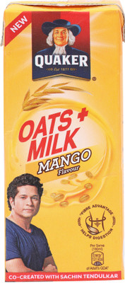 

Quaker Oats Plus Milk(Mango, 180 ml)